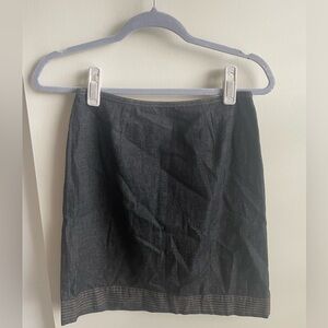 Ann Taylor Petite Cotton Mini Skirt